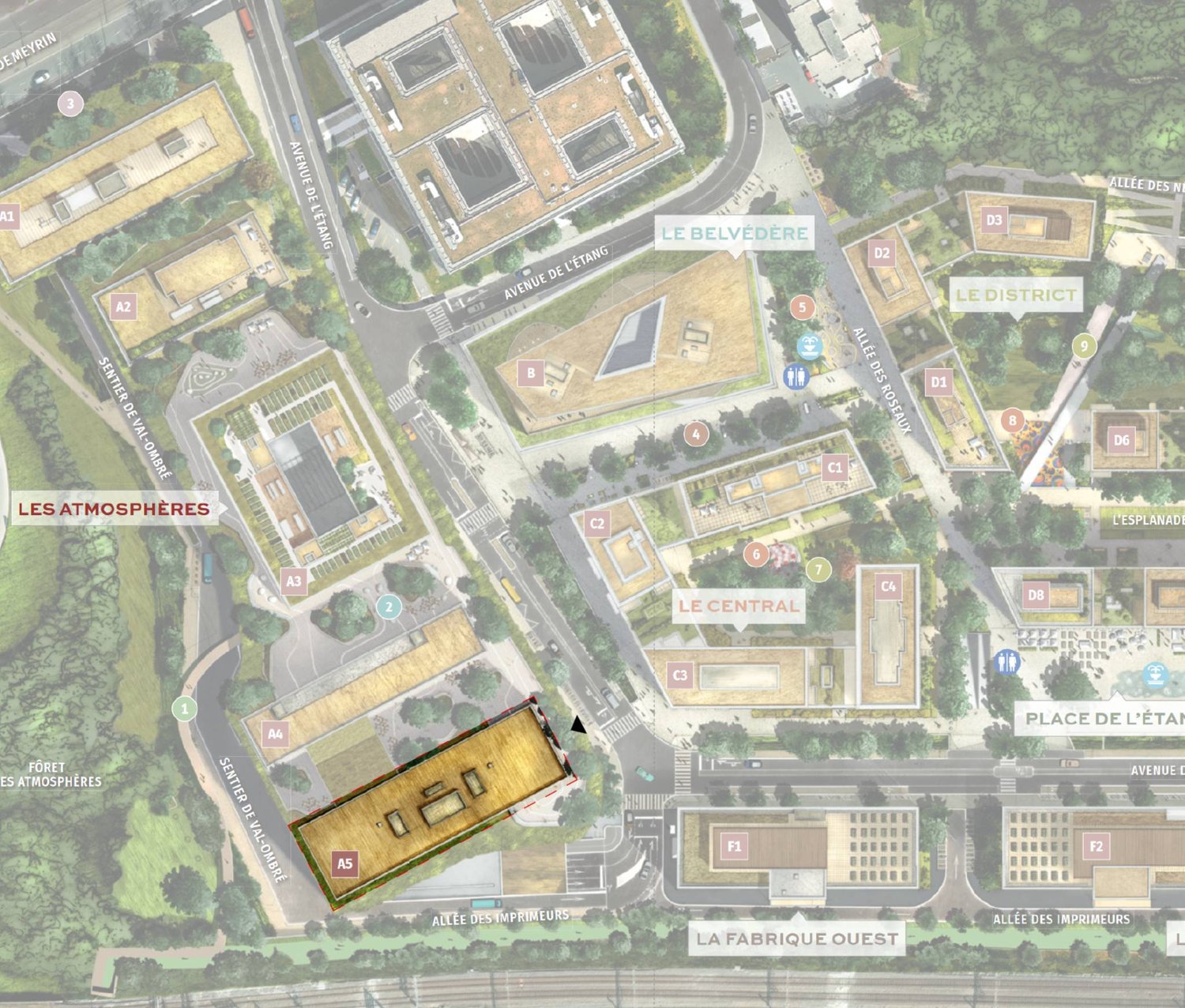 768m² office