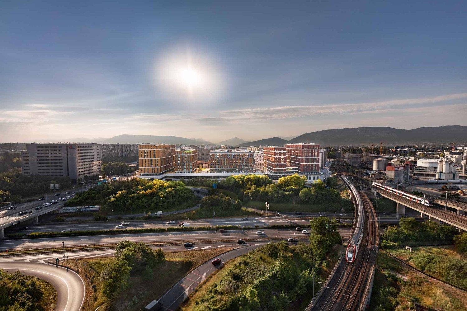 768m² office