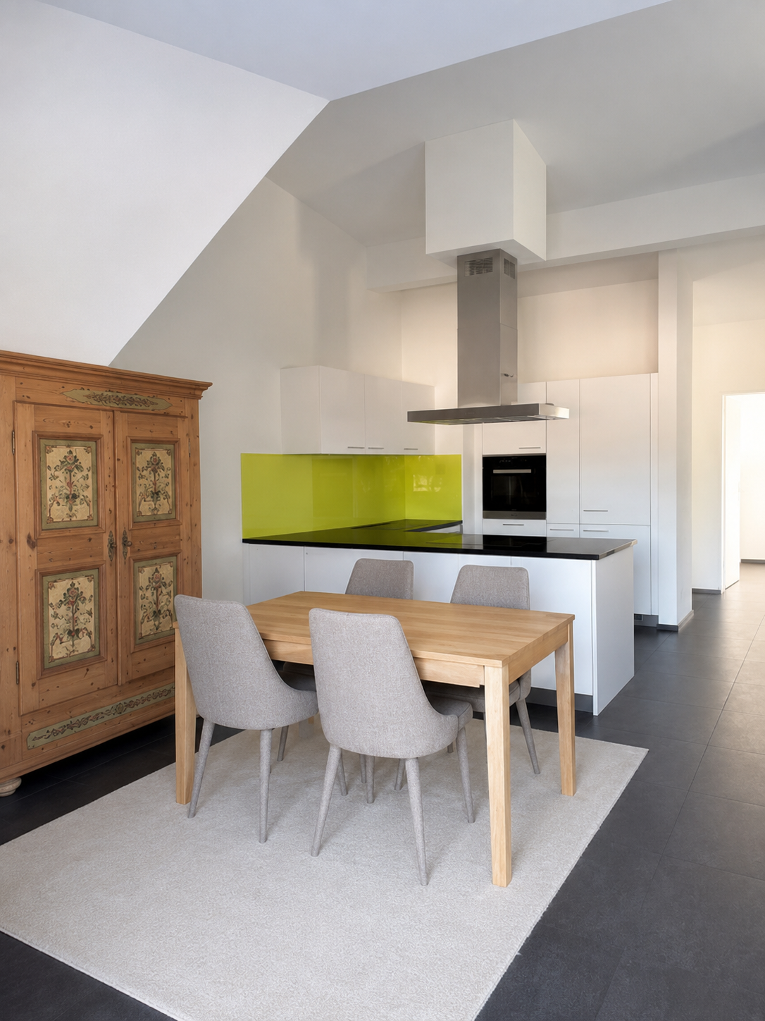 3 ½ rooms roof flat