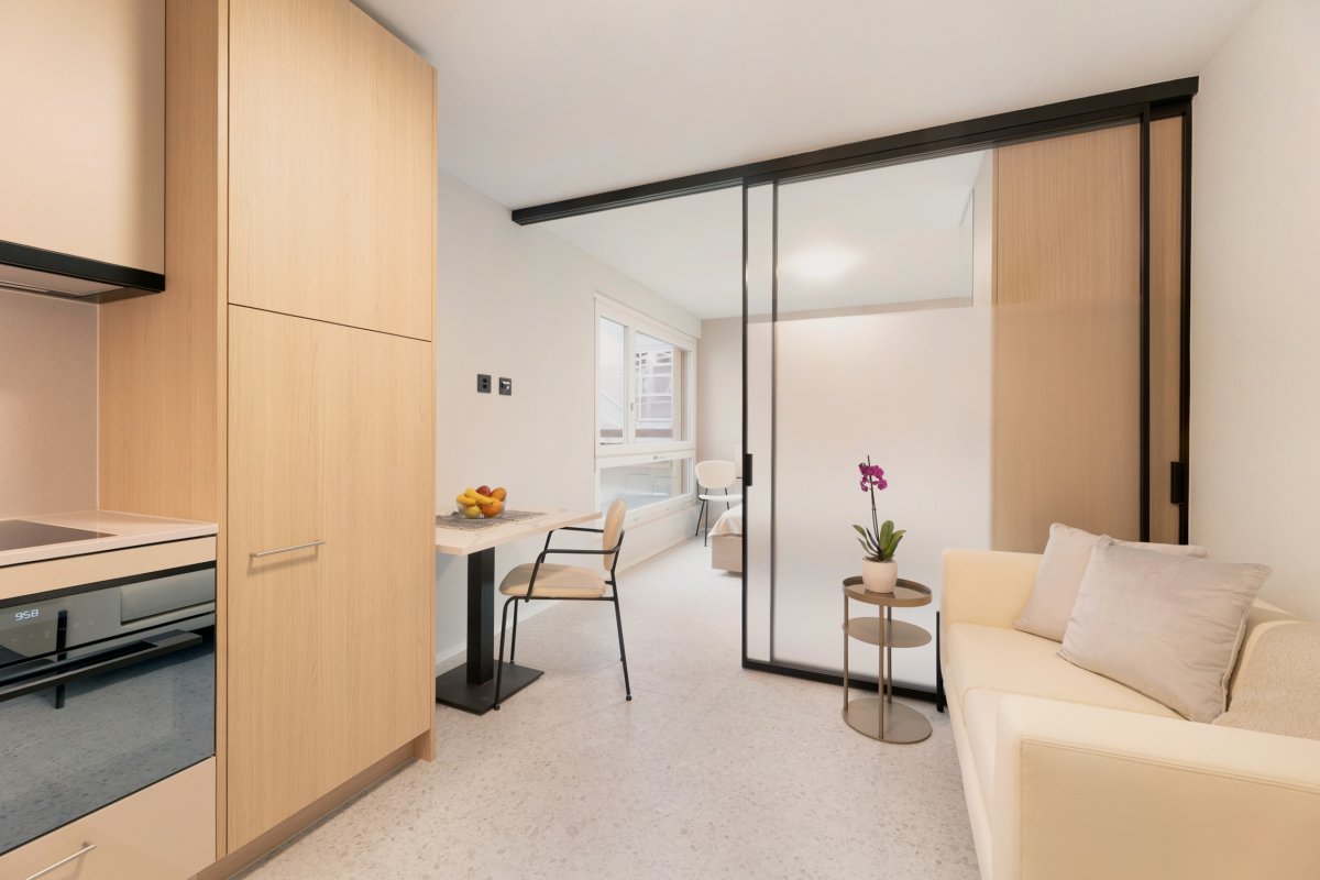appartement meublé de 2 pièces