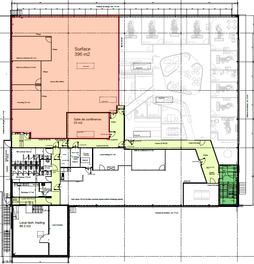 396m² ufficio
