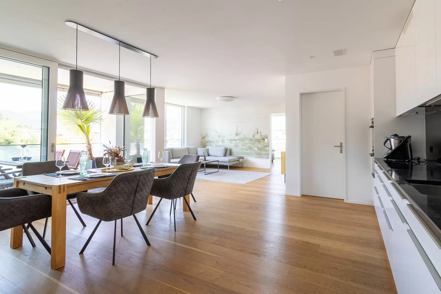 3 ½ rooms furnished flat