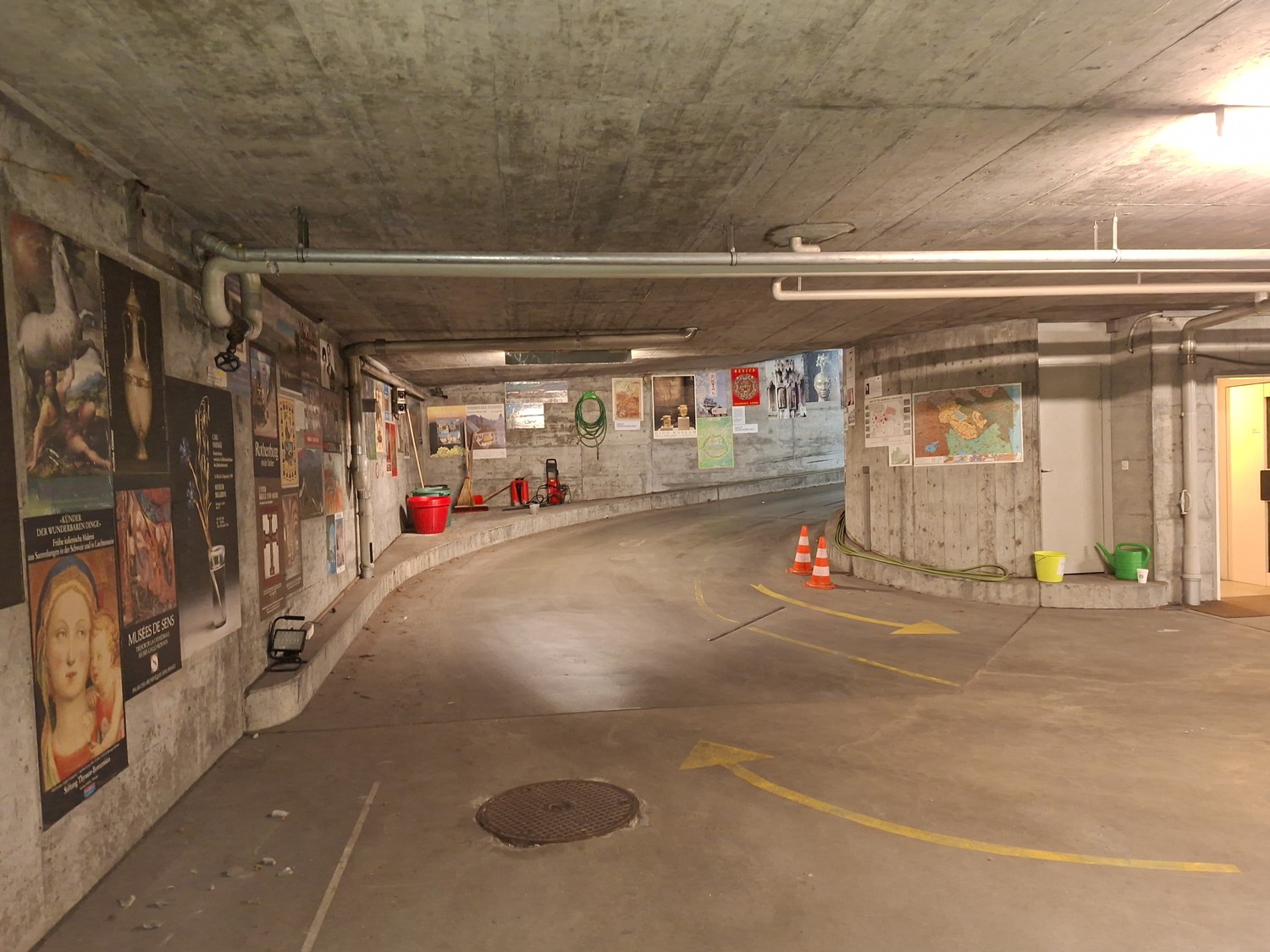 Underground slot