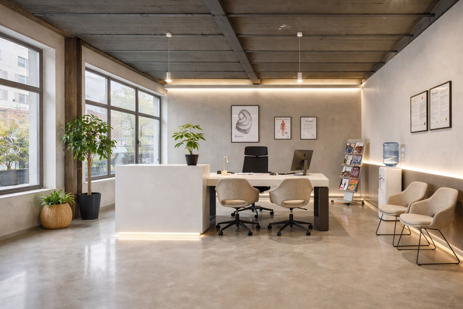 557m² office