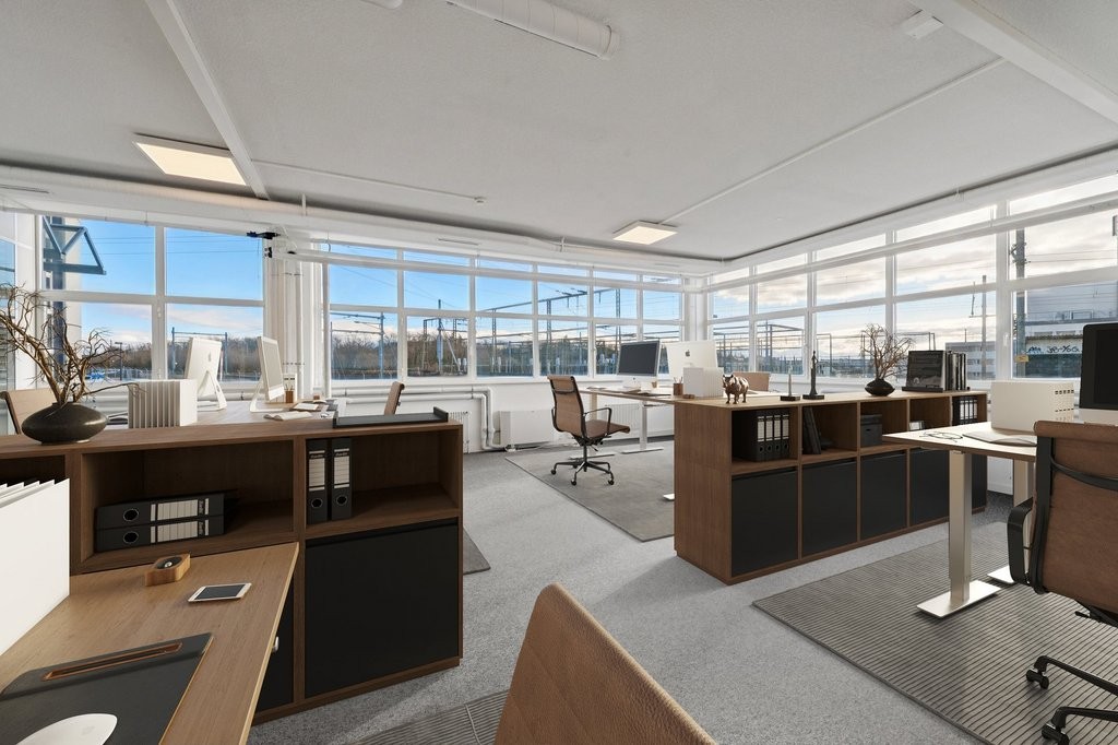 378m² office