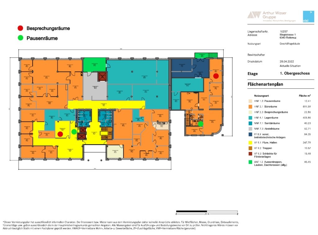 160m² office