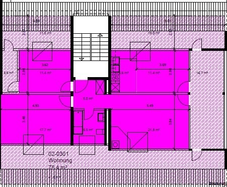 3 ½ rooms apartment