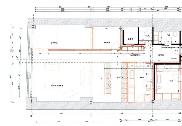 2 ½ rooms apartment