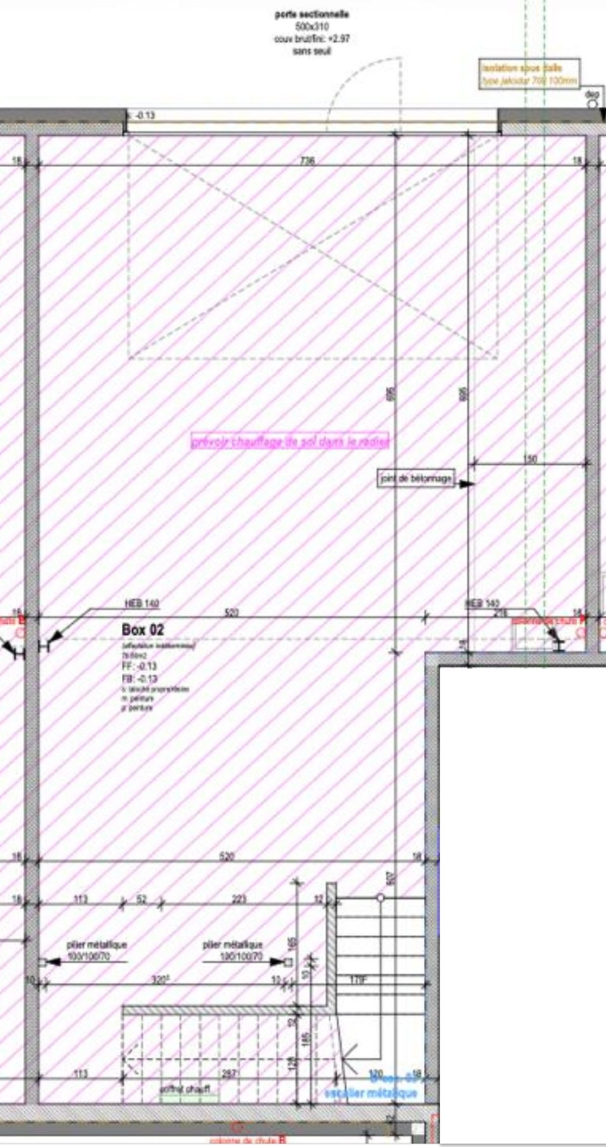 Officina di 115m²
