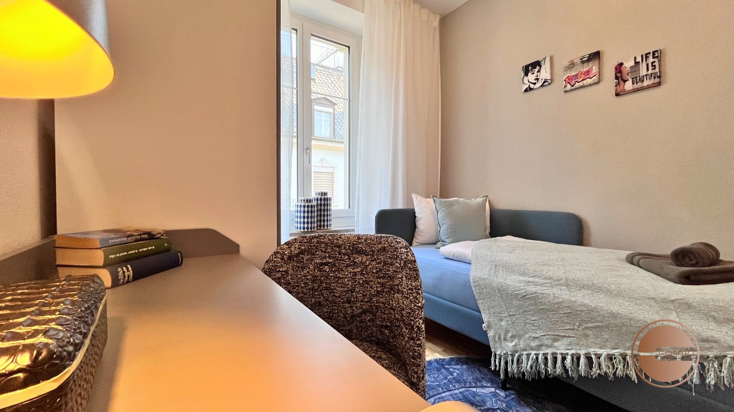 appartement meublé de 3 pièces