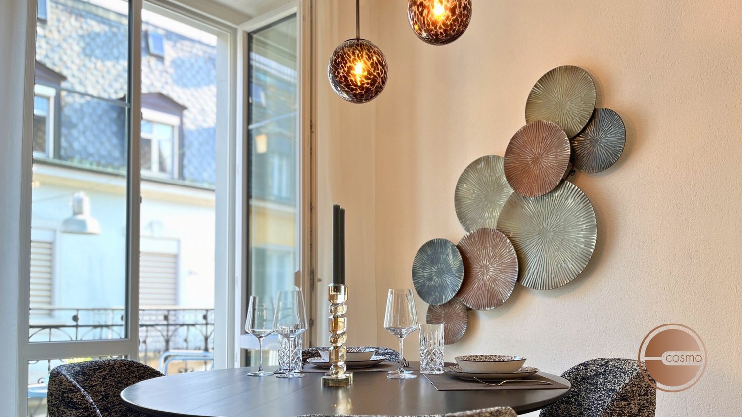 appartement meublé de 3 pièces