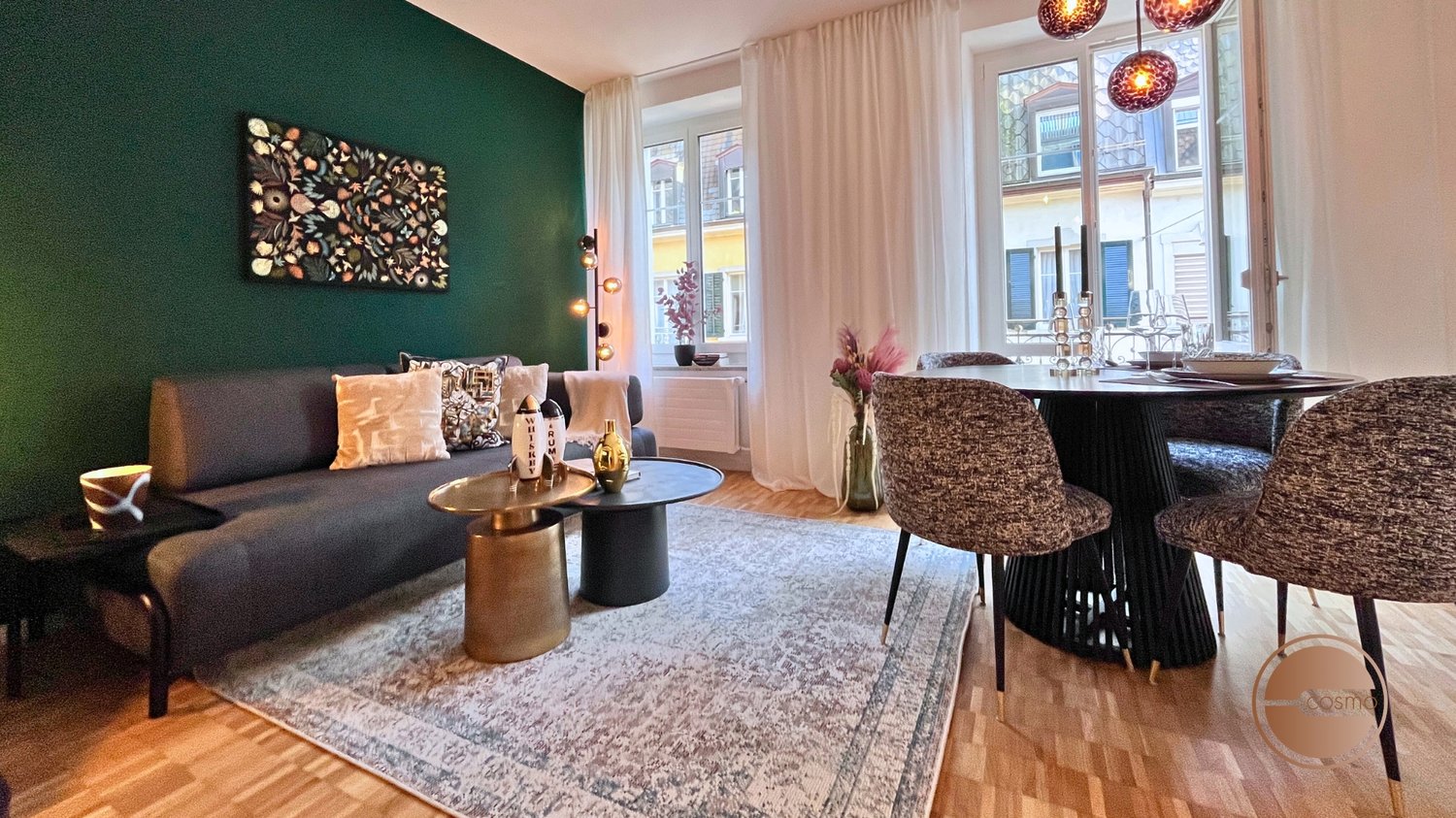 appartement meublé de 3 pièces