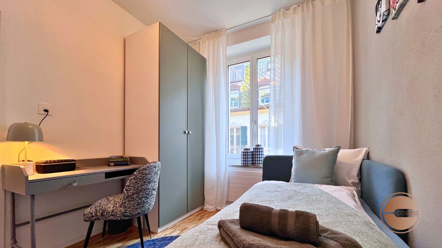 appartement meublé de 3 pièces
