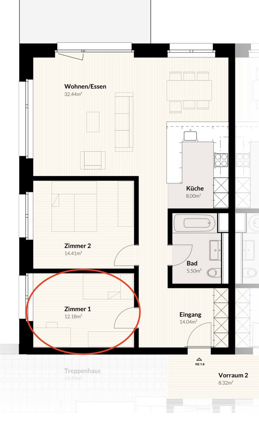 Chambre dans une colocation