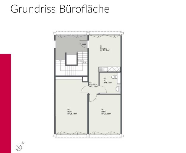 ufficio di 152m²
