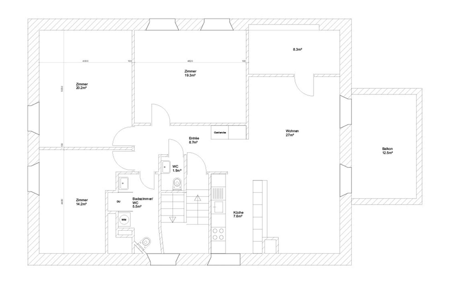 Appartement de 4 ½ pièces