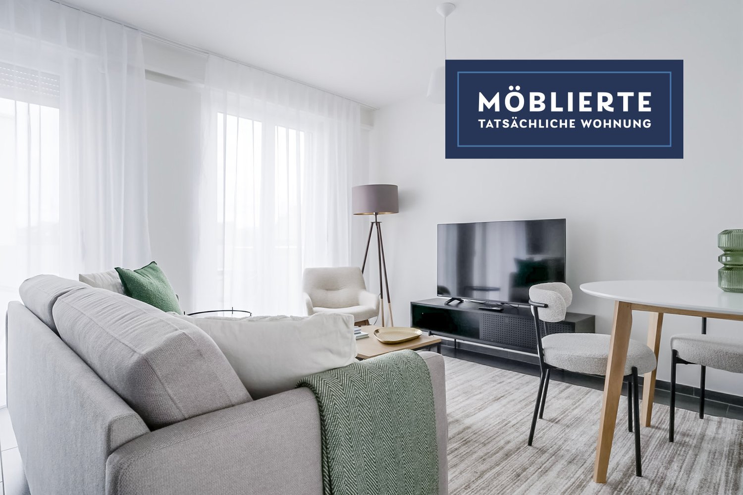 3 ½ pièces appartement meublé