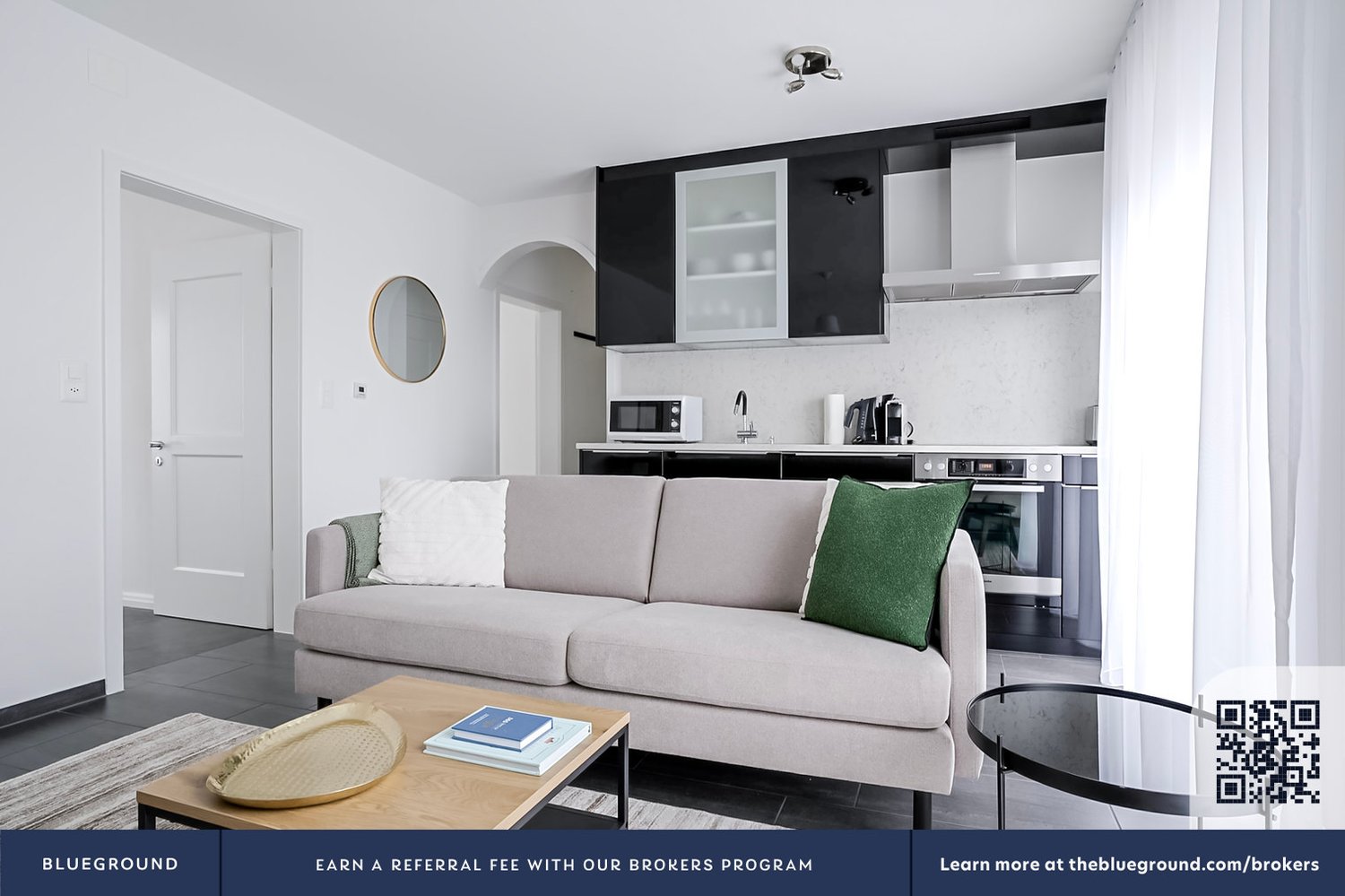 3 ½ pièces appartement meublé