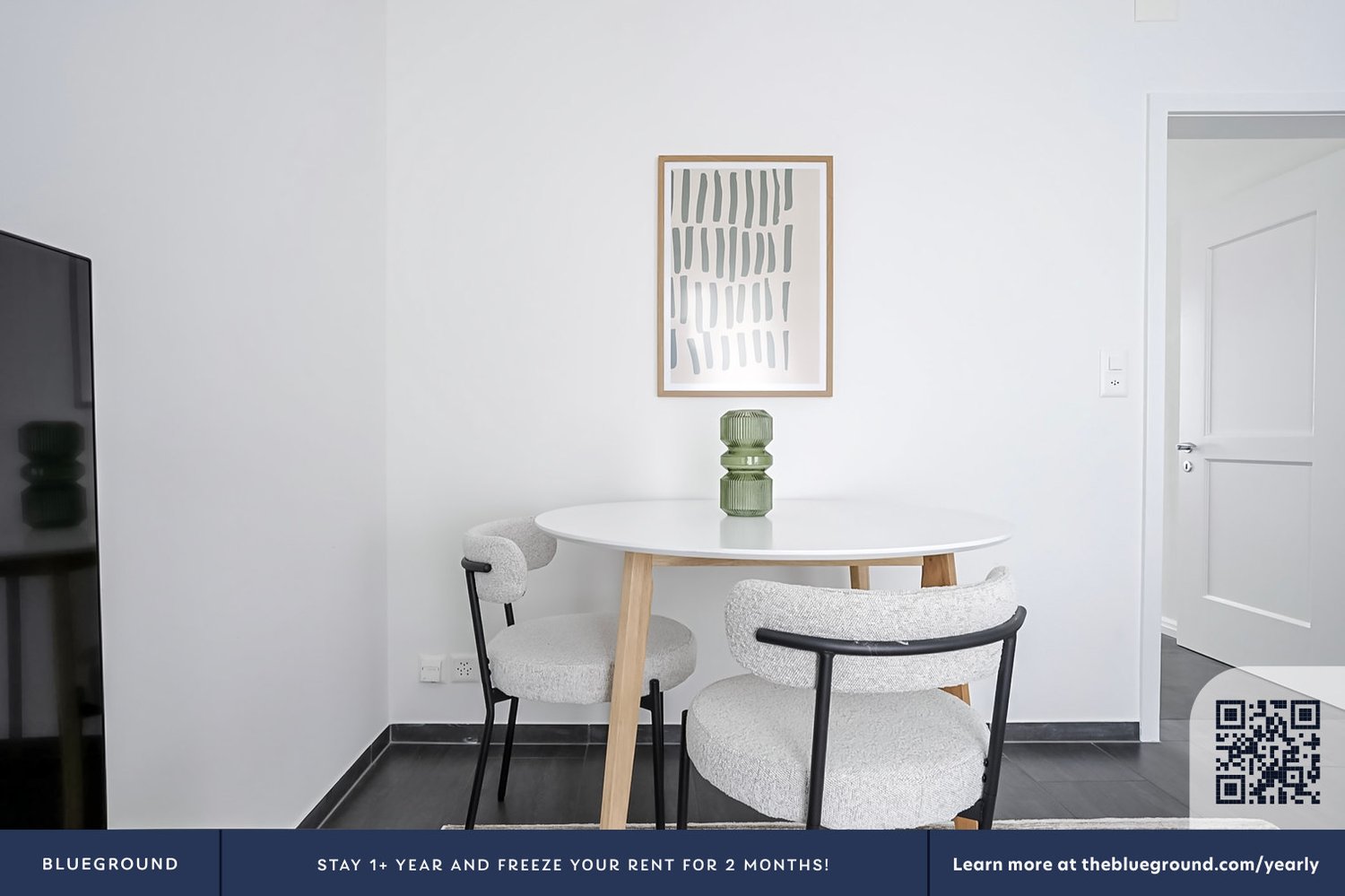 3 ½ pièces appartement meublé