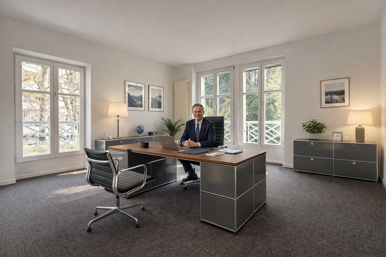 280m² office