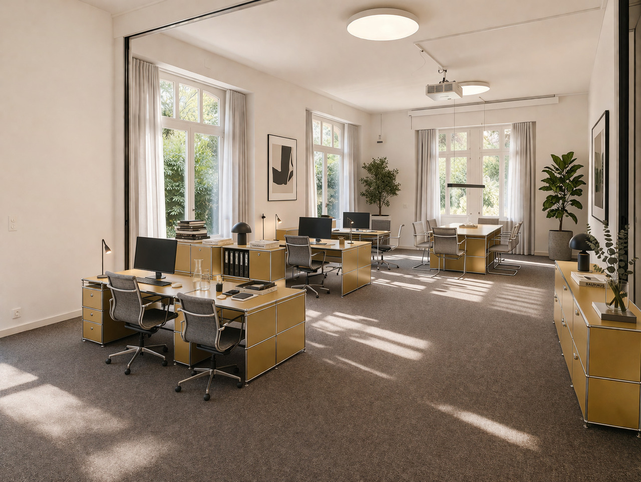 280m² office
