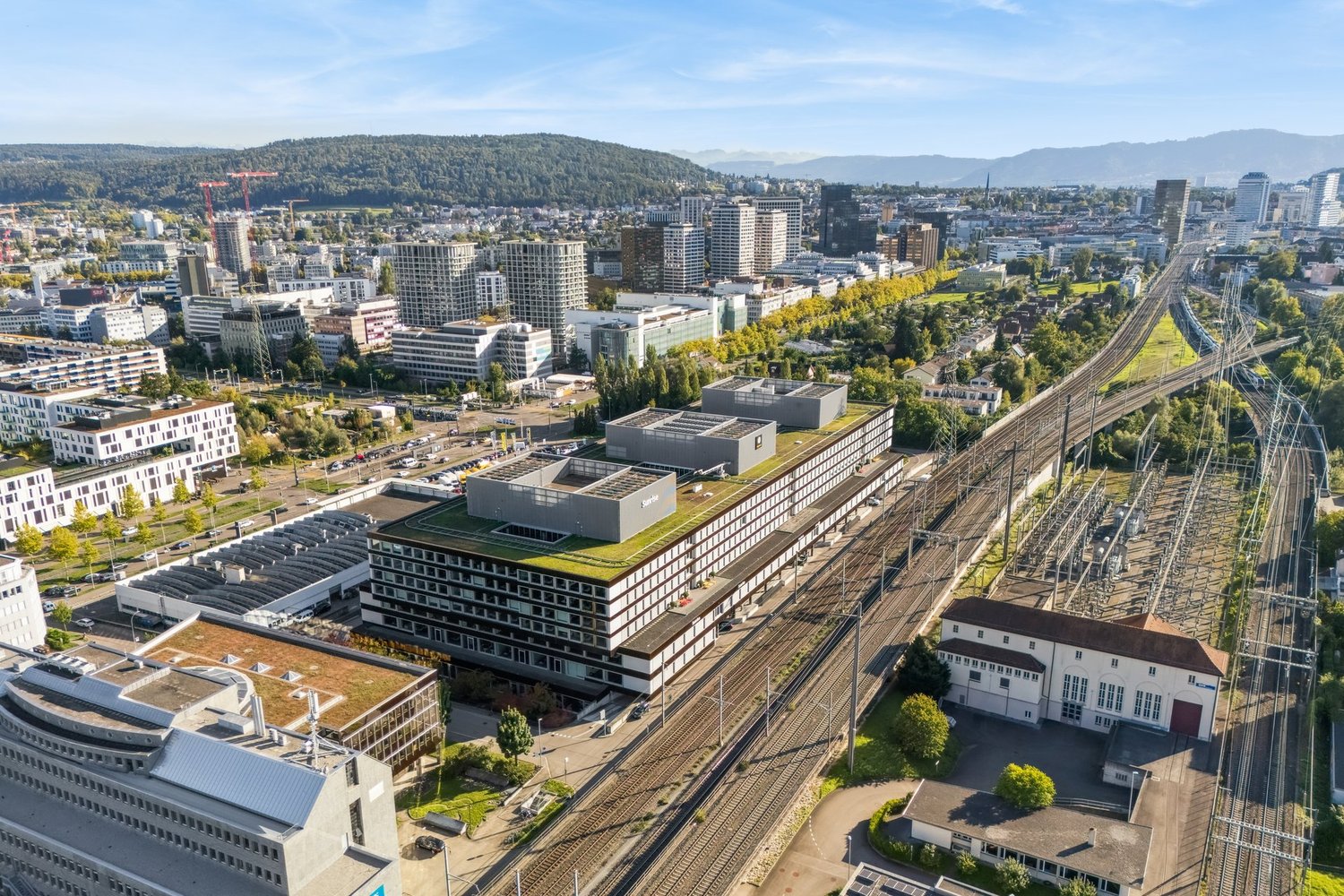 1183m² office