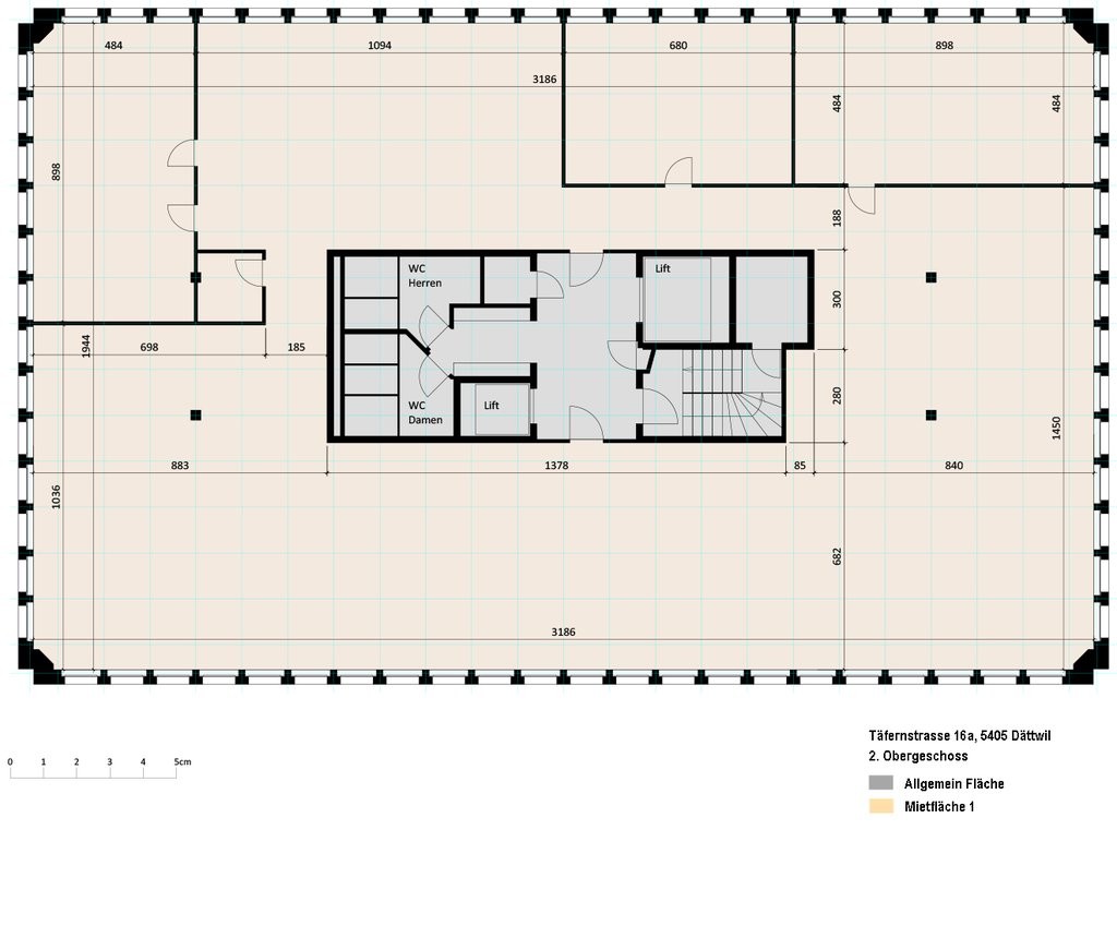 100m² ufficio