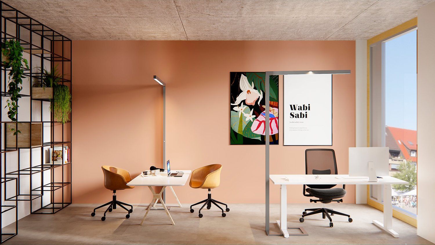 885m² office