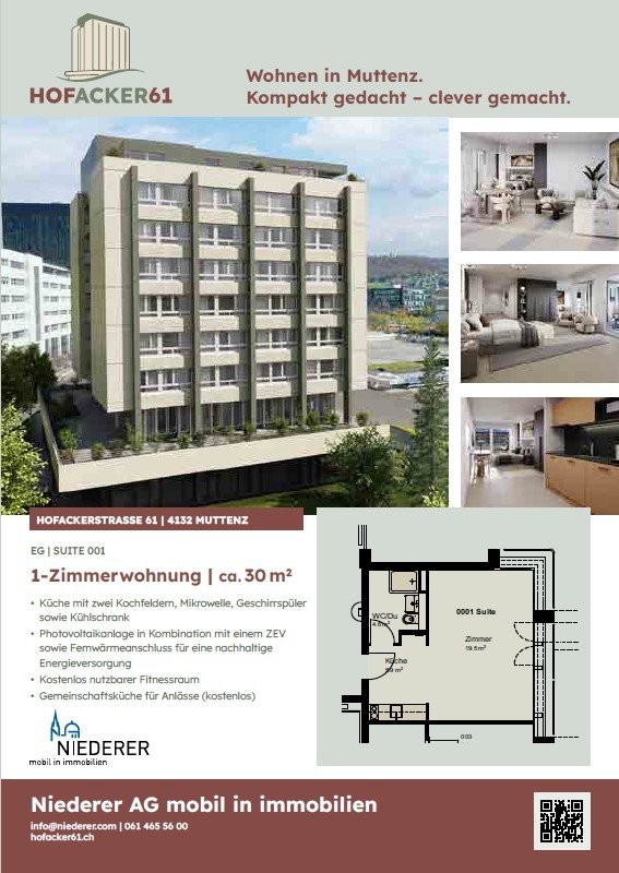 1 room apartment