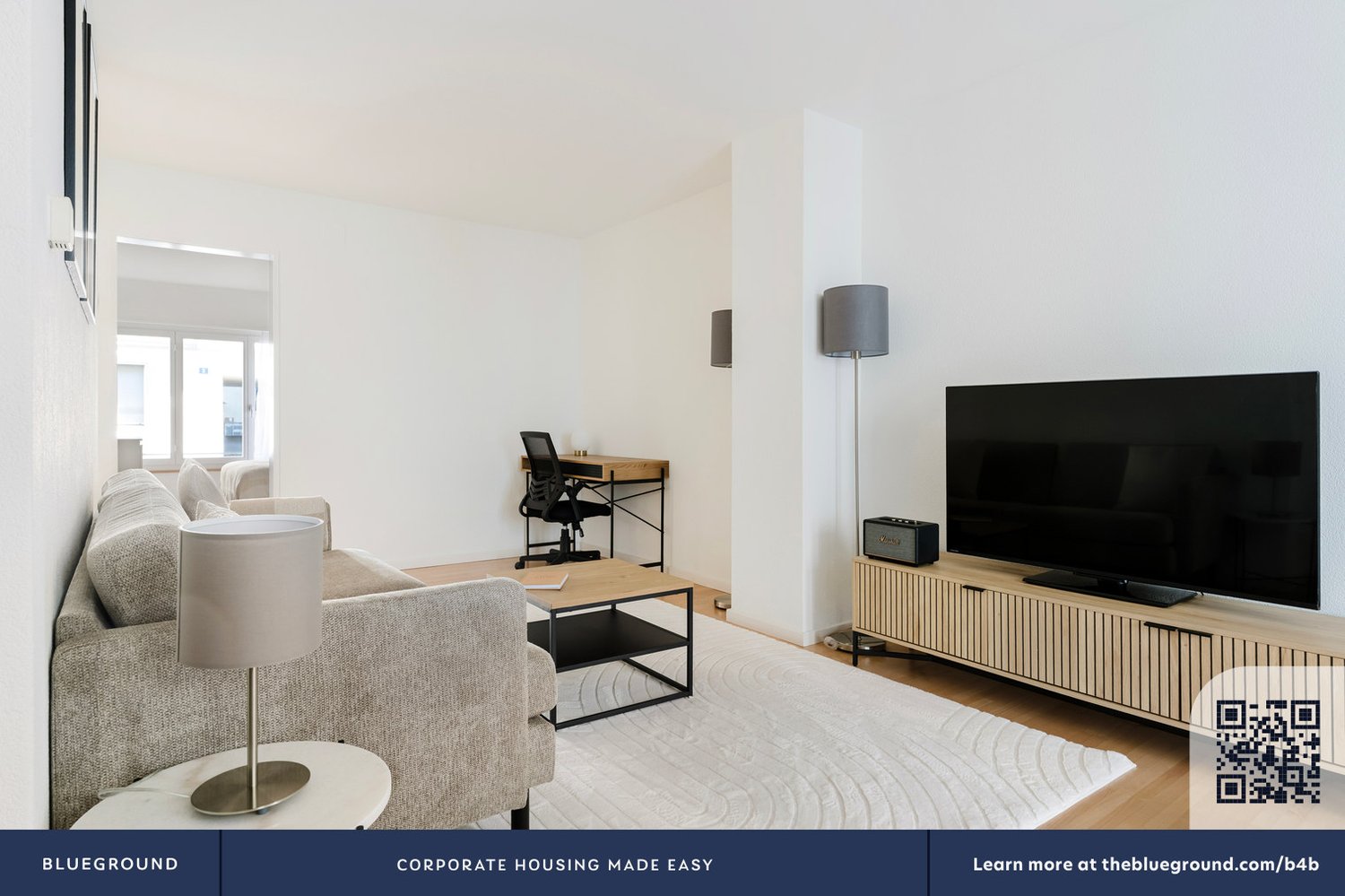 Appartement meublé 3 ½ pièces
