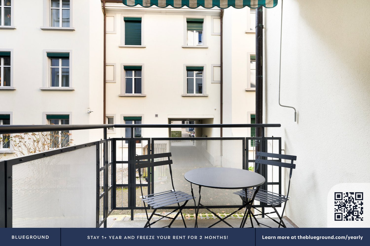 Appartement meublé 3 ½ pièces