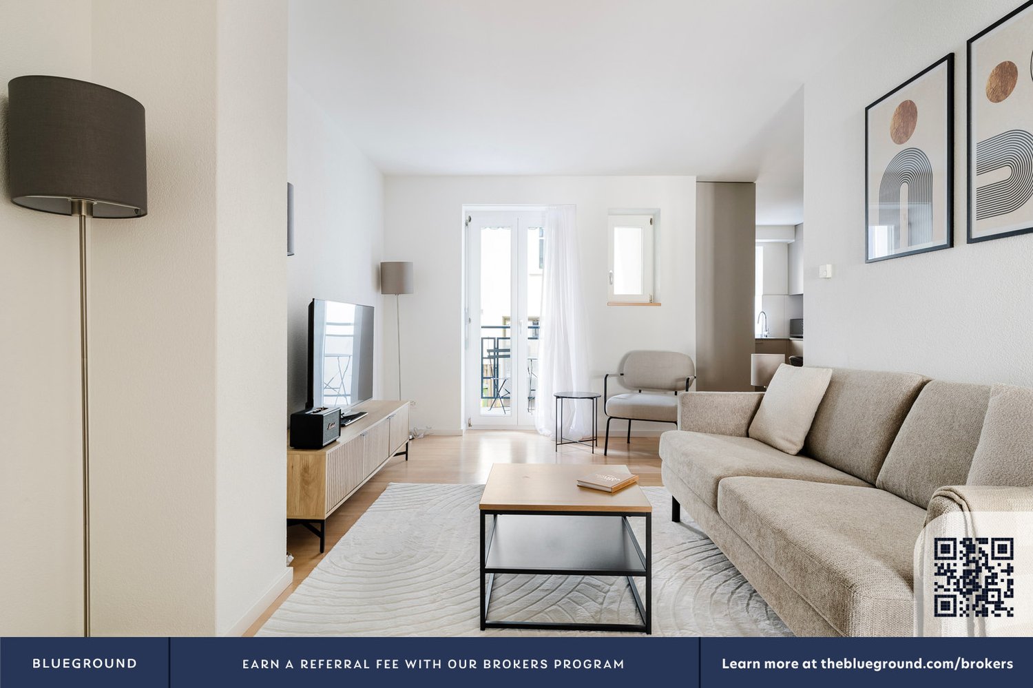 Appartement meublé 3 ½ pièces