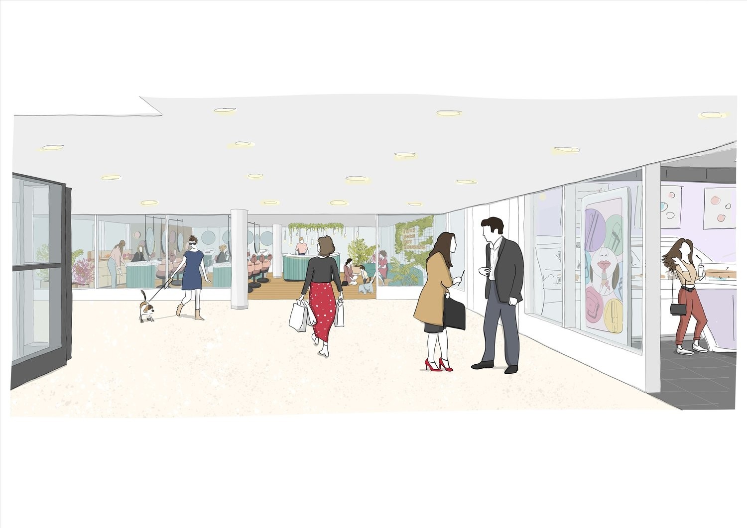 90m² shop