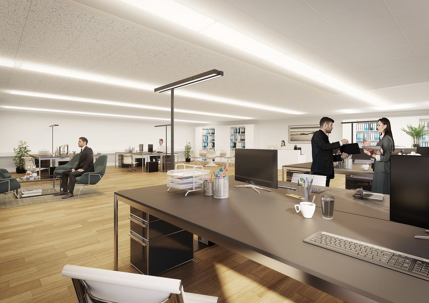 198m² office