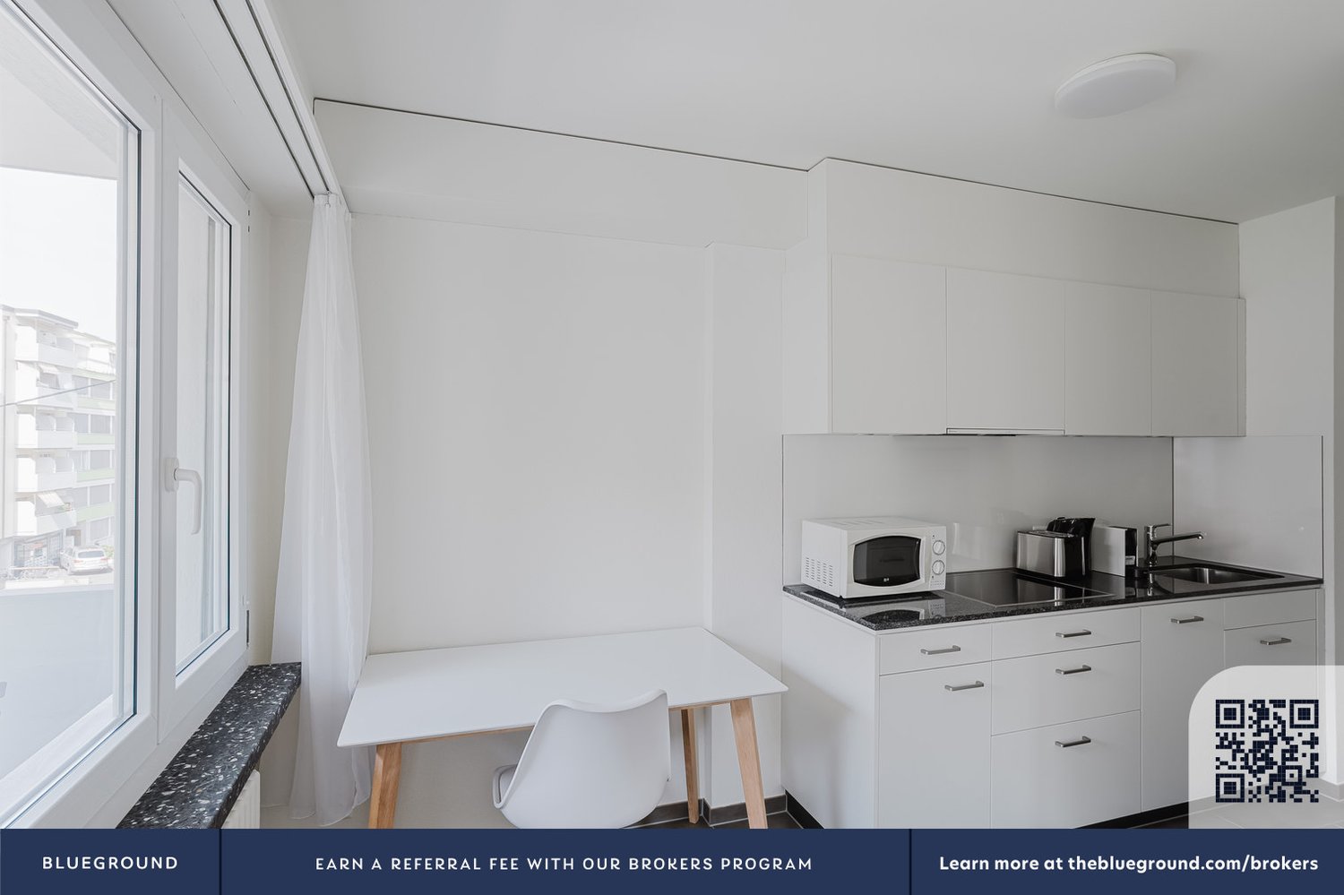 3 ½ rooms furnished flat
