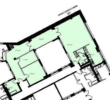 3 ½ rooms apartment