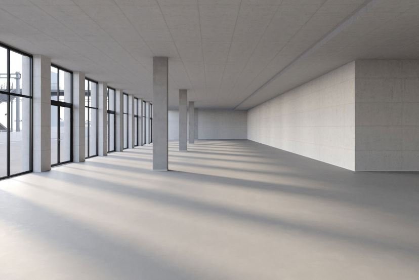 500m² office