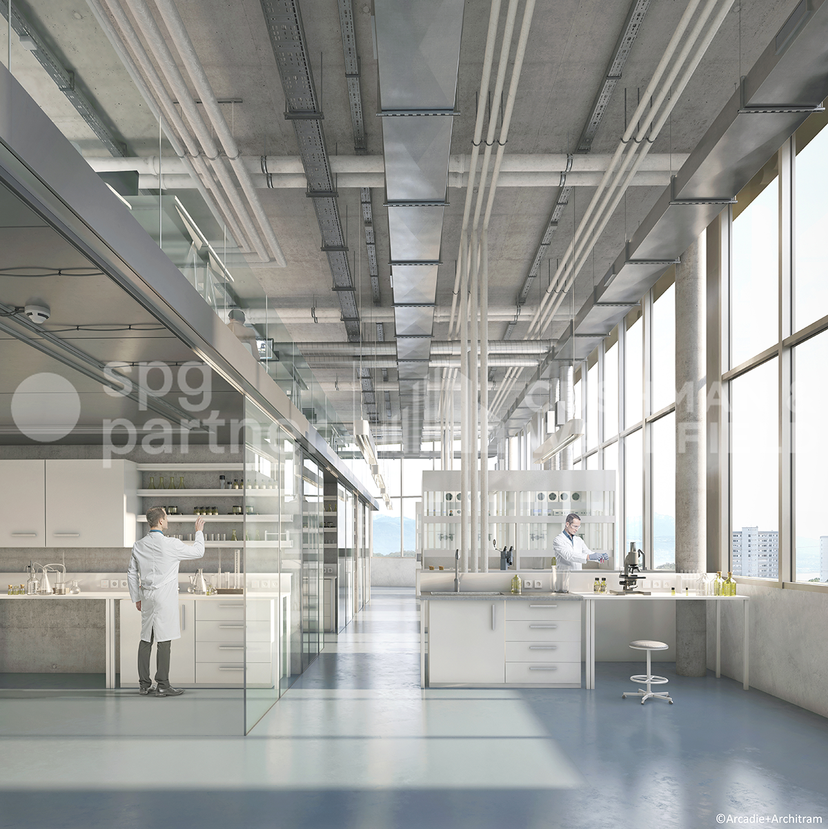 500m² Büro