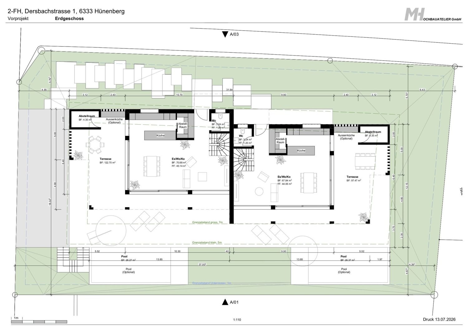 maison duplex de 5 ½ pièces