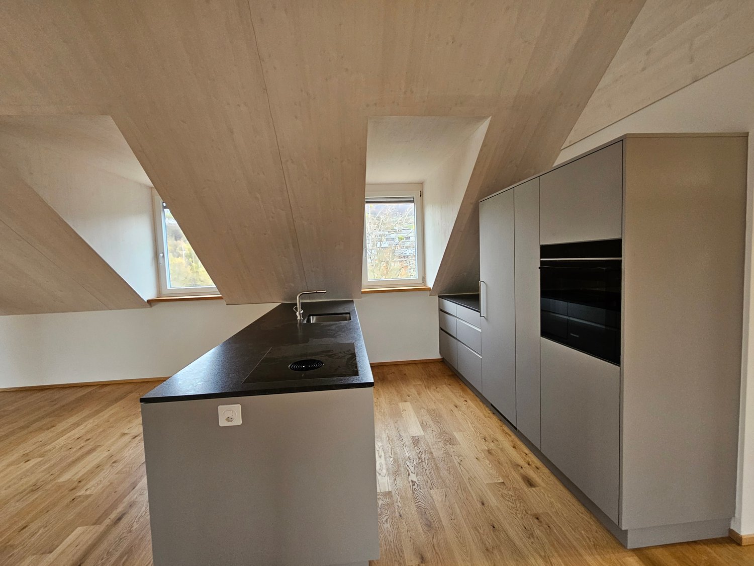 2 ½ rooms roof flat