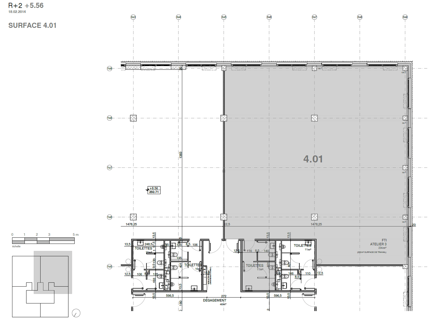 ufficio di 1120m²