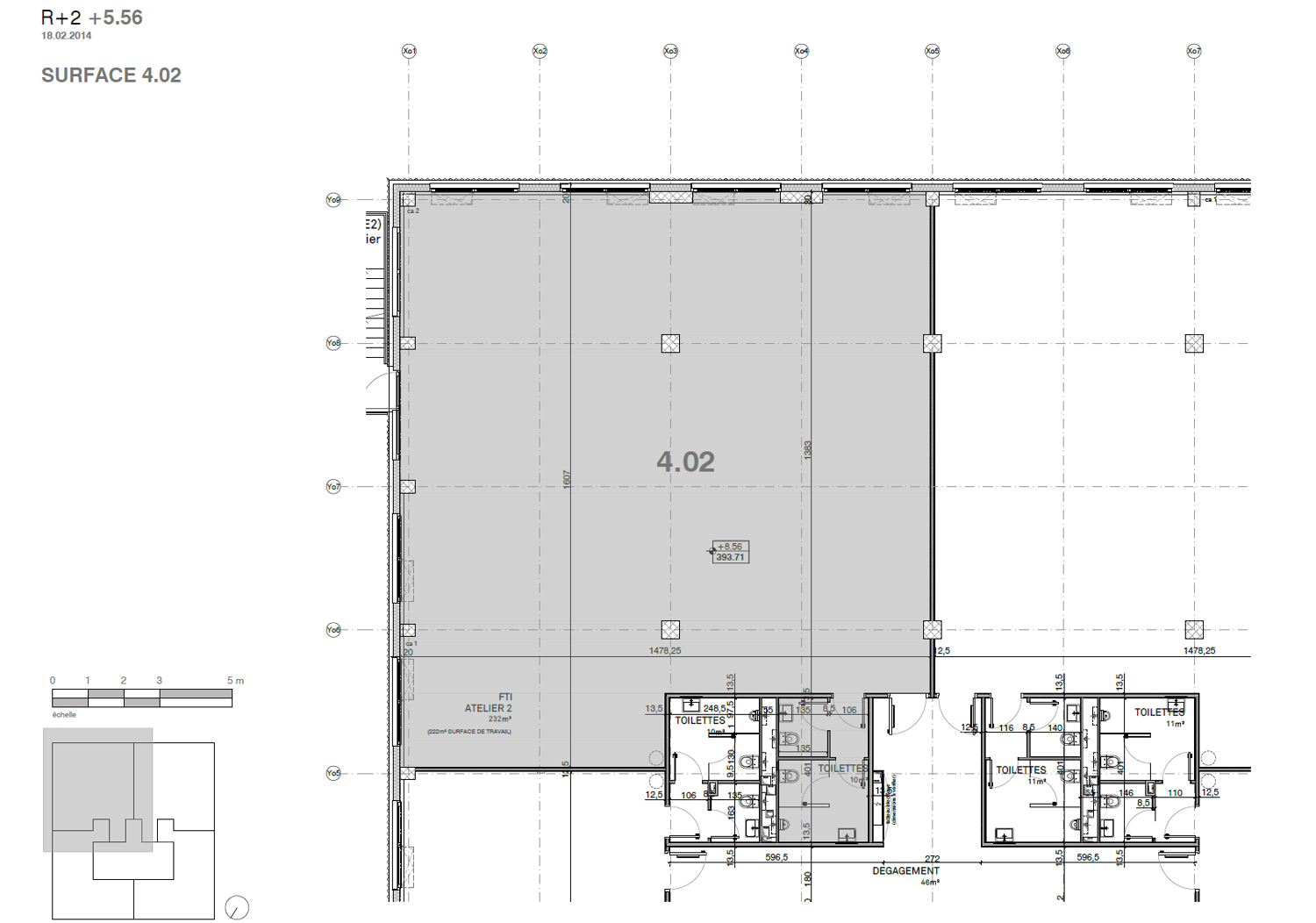 ufficio di 1120m²