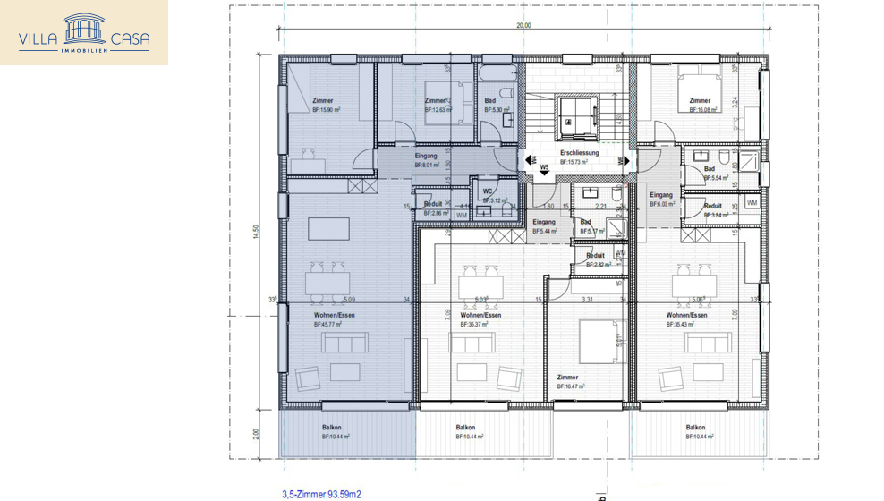 3 ½ rooms apartment