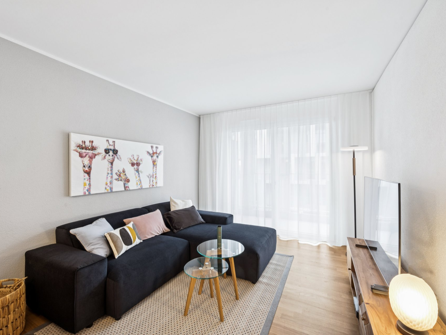 2 ½ rooms furnished flat