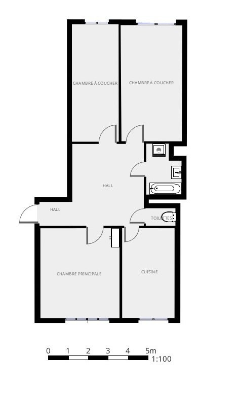 4 rooms apartment