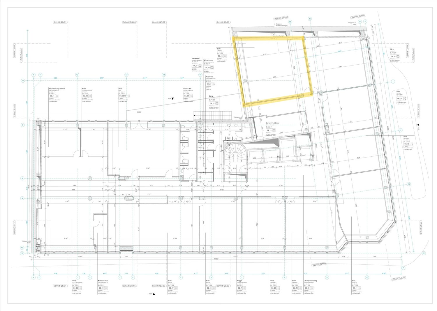 95m² office
