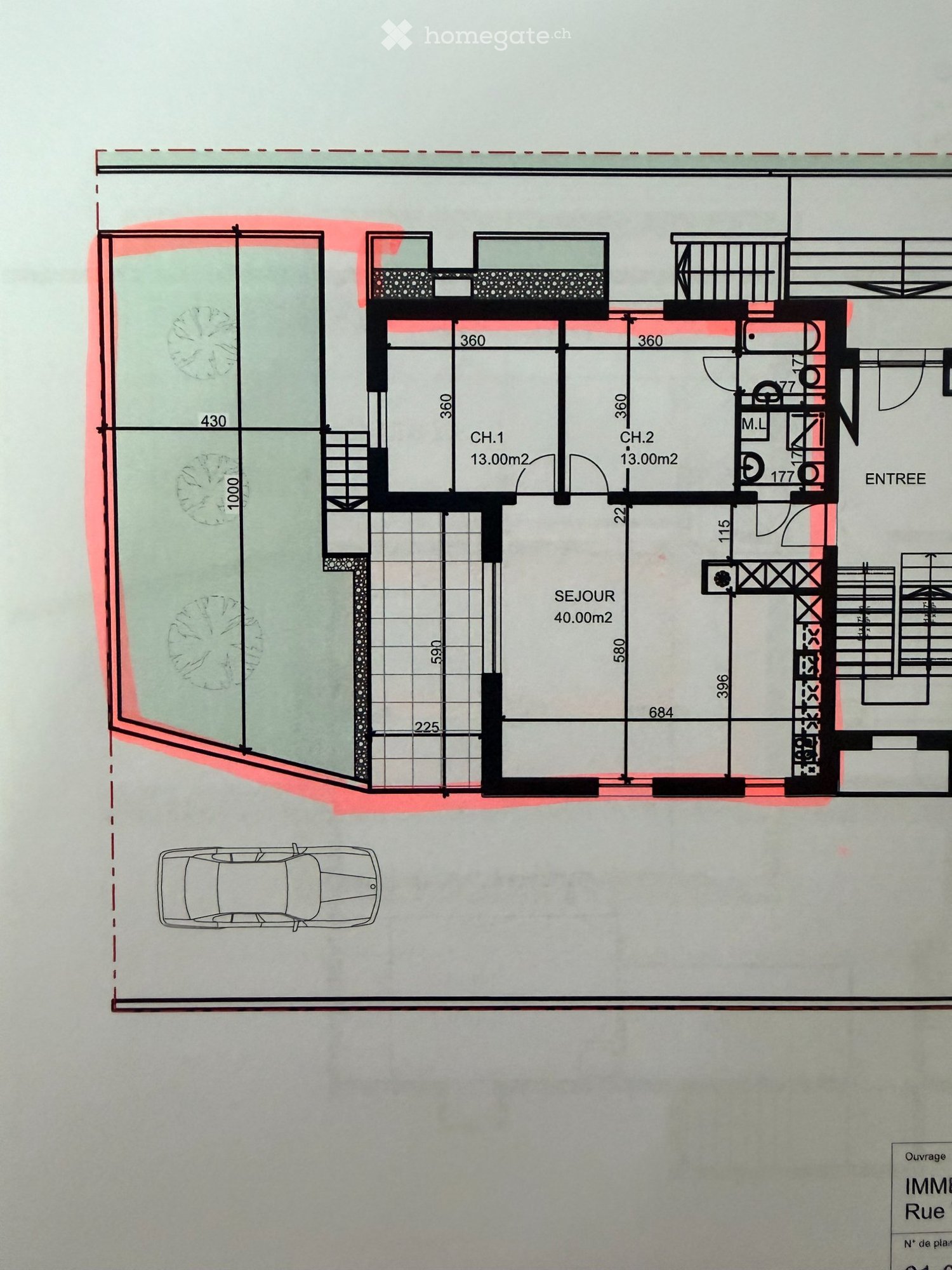 Appartamento di 3 ½ locali