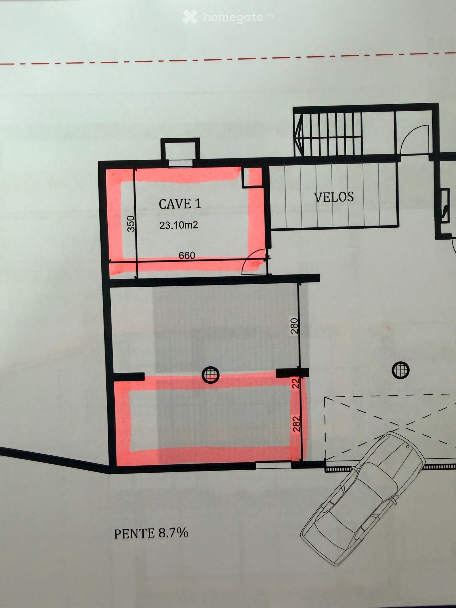 Appartamento di 3 ½ locali