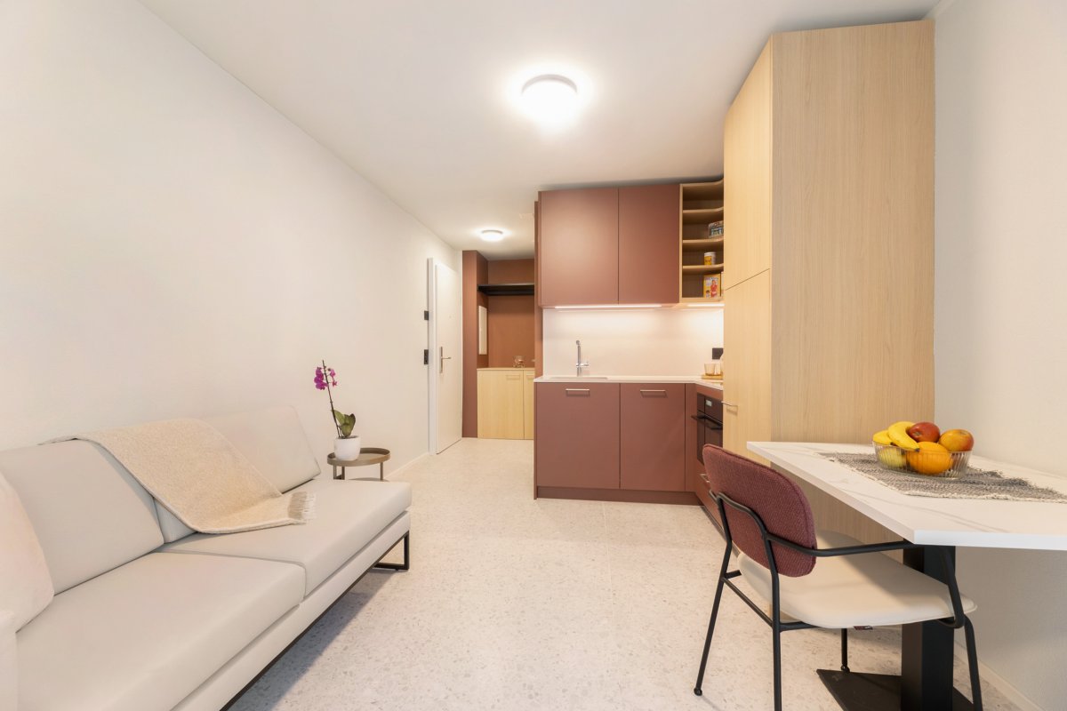 appartement meublé de 2 pièces