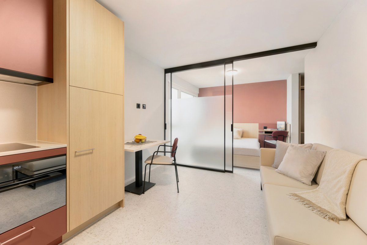appartement meublé de 2 pièces